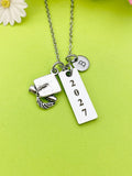 Graduation Cap Charm Necklace, Graduation Gifts, D525