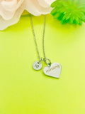Ninang Charm Silver Necklace, Godmother Gifts, D527