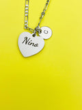 Nino Necklace, Stainless Steel Nino Jewelry, Christmas Gifts for Nino, D117