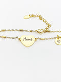 Aunt Heart Bracelet, D316