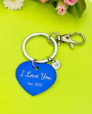 I love You Heart Keychain, D545
