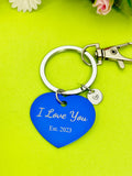 I love You Heart Keychain, D545