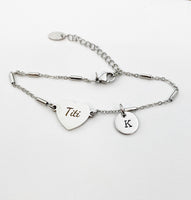 Titi Gifts, Silver Titi Bracelet, Titi Jewelry, Gold Titi in Option, D556