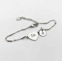 Titi Gifts, Silver Titi Bracelet, Titi Jewelry, Gold Titi in Option, D556