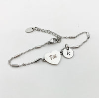 Titi Gifts, Silver Titi Bracelet, Titi Jewelry, Gold Titi in Option, D556