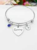 Gammy Bracelet, Stainless Steel Gammy Jewelry, Best Christmas Gammy Gifts, D552