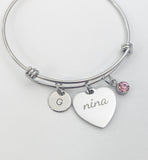 Nina Bracelet, Nina Jewelry, Best Christmas Gift for Nina, D361