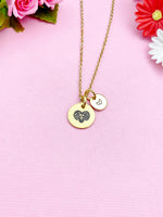 Aries Charm Necklace, Aries Ram, Silver or Gold Option, D479A