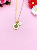 Aries Charm Necklace, Aries Ram, Silver or Gold Option, D479A