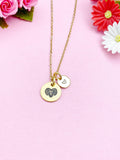 Aries Charm Necklace, Aries Ram, Silver or Gold Option, D479A