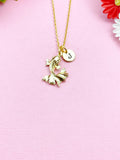 Goldfish Charm Gold Necklace, Fish Charm, N2200B