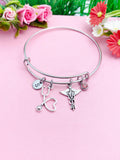 Vet Veterinarian Charm Bracelet, Veterinarian Charm, Vet Tech Graduation Gift, N1707Y