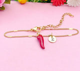 Red Chili Charm Gold Bracelet, N1697C