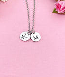 Golf Necklace, Silver or Gold, D388