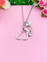 Stethoscope Charm Necklace, N2228