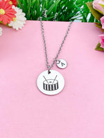 Snare Drum Charm Necklace, D491