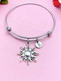 Sun Bracelet, Sun Charm, Sun Jewelry Gift, N4593