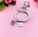 Dice Keychain God Luck Gifts, N763A