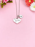 Bride Charm Silver Necklace, N6079A