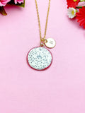 Dragon Fruit Slice Charm Necklace, Pitaya Slice Charm, Pitahaya, Strawberry Pear, Tropical Fruit Gifts, N5292A