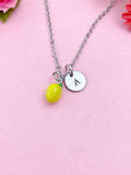 Lemon Charm Gold or Silver Necklace, N2973B