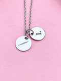 Oboe Charm Necklace Music Instrument School Marching Band Gifts Idea, D508