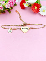 Ninang Bracelet, Gold Ninang Bracelet, Ninang Godmother Jewelry, Ninang Gift, D276A
