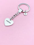 Mima Heart Keychain, Christmas Gifts for Mima, D090