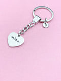 Mima Heart Keychain, Christmas Gifts for Mima, D090