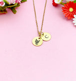 Scorpio Scorpion, Silver or Gold Scorpio Scorpion Charm Necklace, D483A