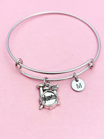 Drum Set Charm Bracelet, Music Instrument Charm, Music Gift, N4787A