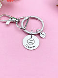 Softball Coach Keychain, Christmas Gifts for Softball Coach, D131