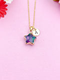 Ruby in Zoisite Necklace, Natural Gemstone Jewelry N4273
