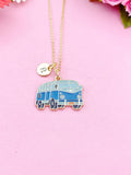 Bus Van Car Charm Necklace, N1715