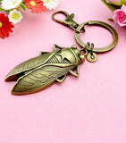 Cicada Charm Keychain, Insect, Bug, N1922