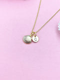 Shell Necklace, Gold Sea Shell Charm Necklace, N3030