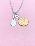 Tennis Racket Charms Necklace Christmas Gifts for Tennis Player, N45A