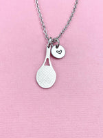 Tennis Racket Charms Necklace Christmas Gifts for Tennis Player, N45A