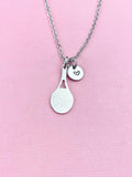 Tennis Racket Charms Necklace Christmas Gifts for Tennis Player, N45A