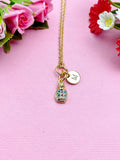 Pineapple Charm Gold Necklace Gift, N3234