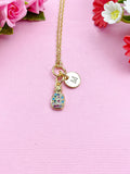 Pineapple Charm Gold Necklace Gift, N3234