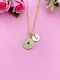 Evil Eye Charm Necklace,