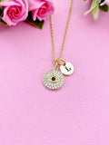 Evil Eye Charm Necklace,