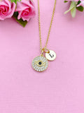 Evil Eye Charm Necklace,