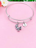 Chicken Rooster Charm Bracelet, N554D