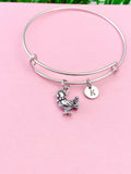 Chicken Rooster Charm Bracelet, N554D