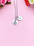 Libra Scales Charm Necklace, Silver Necklace, D519