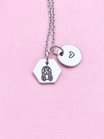 Virgo Maiden Charm Necklace, Silver Necklace, D521