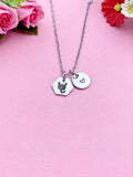 Scorpio Scorpion Charm Necklace, Silver Necklace, D522