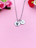 Scorpio Scorpion Charm Necklace, Silver Necklace, D522